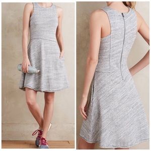 Anthropologie Grey State Tennis Dress